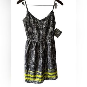 Bebop Slip Lepard Print With Spaghetti Strap Mini Dress. Size Small